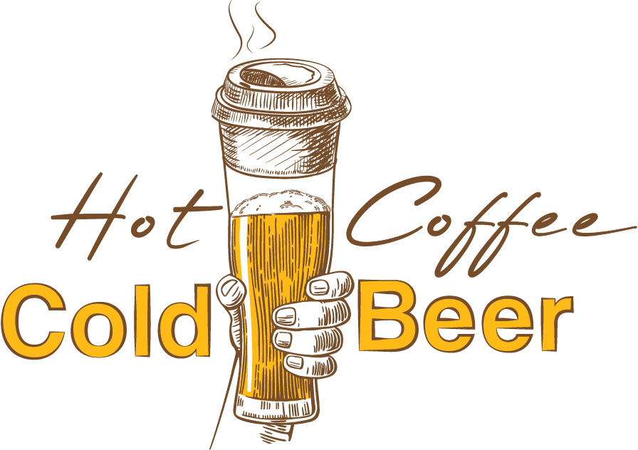 Hot Coffee, Cold Beer Logo